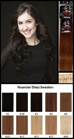 Diazz Sweden-Tissage-Cheveux 100 % naturels (humains)8